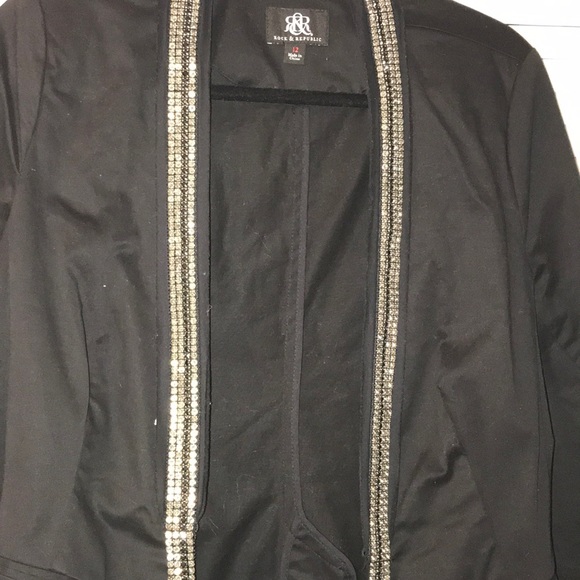 🔥Rock & Republic fancy blazer.🔥🔥🔥🔥🔥🔥🔥 - Picture 6 of 9